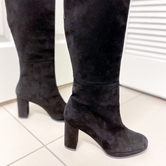 new Stuart Weitzman suede boots - Picture 4 of 11